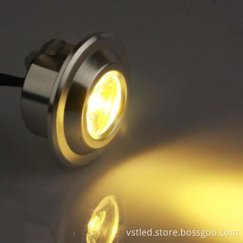 Circle High Bright Aluminium LED Cabinet Light